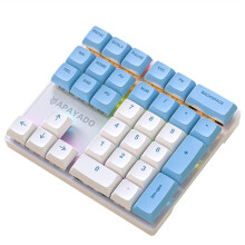 APAYADO K33 Numeriek Toetsenbord met 33 Toetsen, Mechanische Schacht, RGB, PBT-Toetsen voor Financiën/Boekhouding