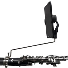 Tragbarer Klarinetten-Handyhalter mit Musikclip für Altsaxophon, Trompete, Handyhalterung, Musikinstrumententeile