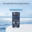 M.2 SSD Enclosure RTL9210B Adapter Board Dual-Protocol NVMe/NGFF External Hard Drive Adapter 10Gbps 3