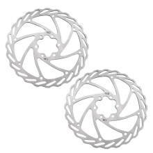 2 Disques de Frein de 160 mm pour Vélo de Route, VTT, BMX et Vélo Électrique