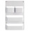 RV Door Organizer Storage Box - ABS Compartment for Motorhome Caravan Van Storage Box 1