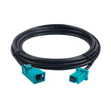 Stecker auf Buchse 2302461-9-Adriges FDC522 Kfz-Gigabit-Ethernet-Kabelbaum, Kfz-Netzwerkkabel, 1 M