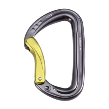 Climbing Carabiner D Carabiner - Versatile, , Compact, D-Shaped Locking Carabiner for Rock and Ice Climbing