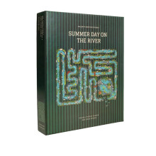 All  Jigsaw Challenge Grün 501-Teiliges Sommer-Puzzle Am Flussufer, Wohnaccessoires, Schreibtischdekoration