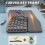 Ergonomic Wireless Keyboard with Wrist Rest BT Dual Mode Wireless Rechargeable Split Keyboard for PC Windows 7/8/10 7