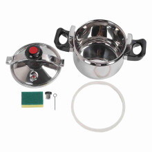 Autocuiseur en acier inoxydable antidéflagrant, grande capacité, compatible avec les plaques à induction, pour la cuisson, 9 L