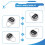 Electronic  Lock Timer Lock Container Multi Function  Lock Bin with LCD Display for Toys White 7