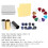 Guitar Kit: 10 Picks, 4 Sliders, 8 Finger Cots 4