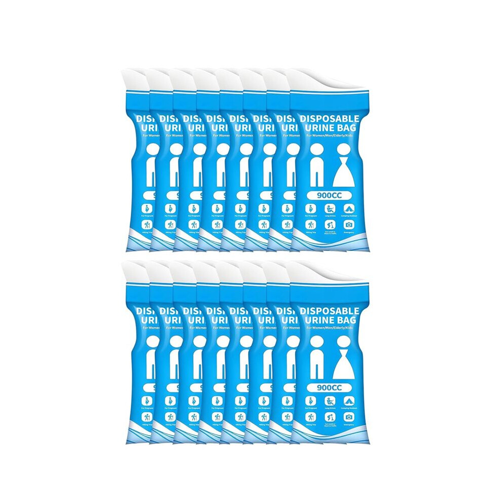 Disposable Urine Bags, 16 Pack 900Ml Portable Urinal,Emergency Urine Bags For Men And Women,Travel Leak-Proof Pee Bags 4712293709114
