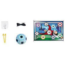 Fußballspielmatten-Set für Drinnen und Draußen, Mehrspieler-Spielzeug für Kinder, Fußballtraining, Tore