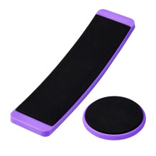 Lot de 2 Plateaux Tournants Portables pour Patinage Artistique, Idéal pour les Danseurs de Ballet, les Patineurs Artistiques, les Gymnastes et les