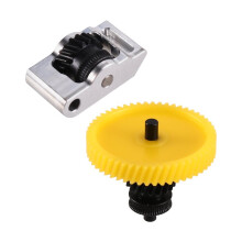 For P2S Extruder Gear Kit Integrated Nickel Plating Hardened Steel Gear for P2S 3D Printer Replacement Parts