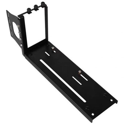 Vertical GPU Mount Bracket 3 Slots  Card Holder External EGPU Docking Station Stand PCIe GPU Support Frame Black 1