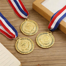 Gold Medals for Awards,2 Inches Winner Medals with Neck Ribbon for Sports Academics or Any Competition