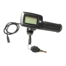 Electric Bike 48V Throttle Display with Key for Tuttio Soleil 01 M Butoon Throttle Grip