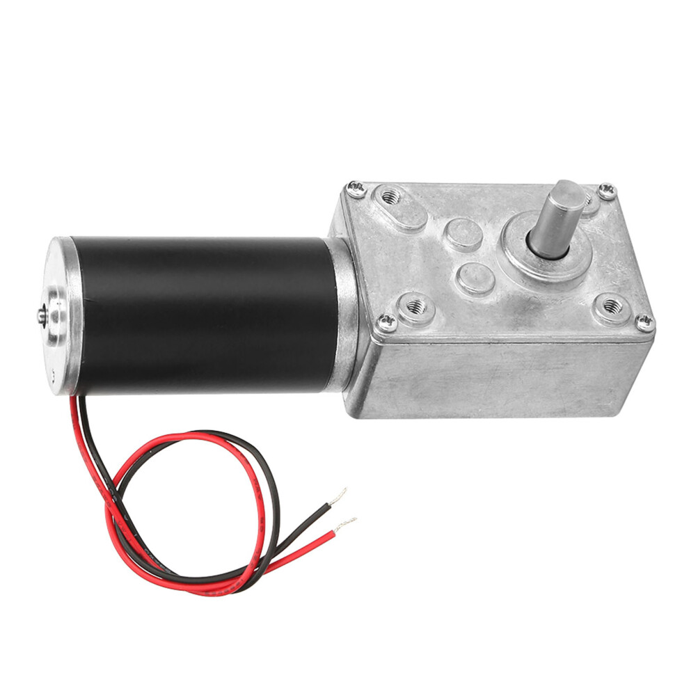 Speed Reduction Electric Gearbox Motor 24V Reversible Worm Drive 8Mm Shaft 3141393816827