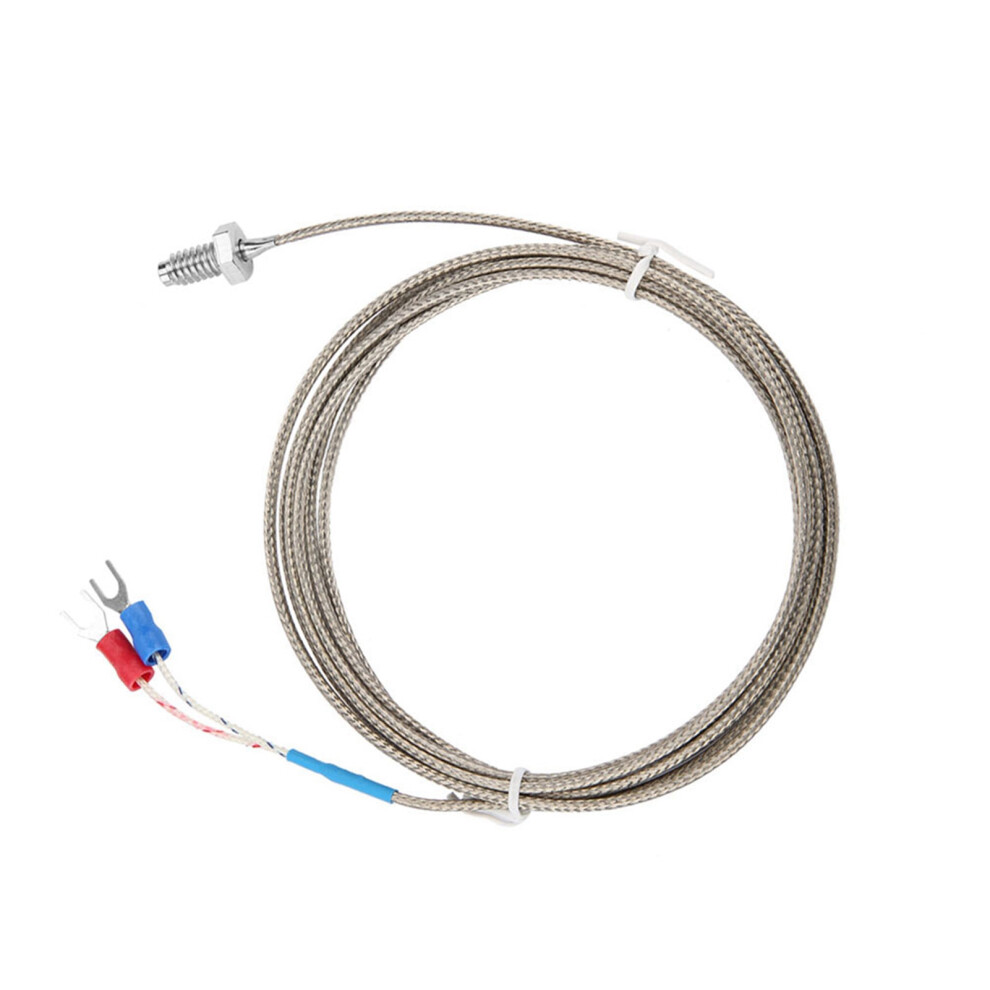 2M Length M6 Bsw Screw K-Type Thermocouple Cable 4671393816866