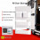 RV Door Organizer Storage Box - ABS Compartment for Motorhome Caravan Van Storage Box 2