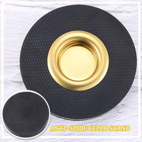 Rock Stop for Cello, Cello Endpin Rest for Floor Protector String Instrument Accessory Christmas Gift 2