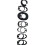 Voor SL8 Stuurring Split Spacer Kits Racefiets Stuur Adapter Spacers Fietsaccessoires 4