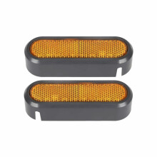 Protective Decorative Cover Compatible with 5 Electric Scooter Rear Wheel Reflector Case Reflective Stickers