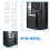 USB 3.2 KEY-A to Dual Type-C Female TYPE-E Baffle Cable Double Chassis PCI Front Data Adapter Cable High-Speed 10GB 6