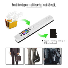 Wifi Wireless Portable A4 Document Scanner Images JPG PDF Formate Reader Pen1050 Dpi USB Wired for ISCAN
