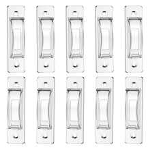 Packung mit 10 unsichtbaren Lichtschalterabdeckungen, passend
