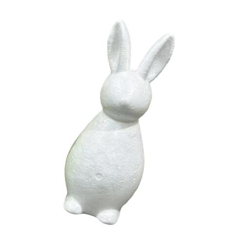 Portable White Rabbits Craft Supply Ideal-15cm without hands