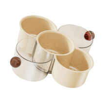 Rotating Serving Dish With 6 Compartments Ideal For-1 M