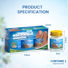 Nagou Kangpao nagelmanicure voor grijze en rotte nagels