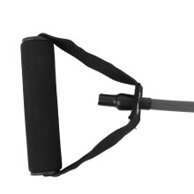Resistance Band 117g 11x120cm Black Yoga Gym