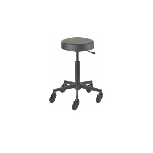 Efalock Rollhocker CLICTEC ROUND schwarz Sitzhöhe M