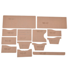 YJC-17 Transparent Acrylic Wallet Template 3ft DIY