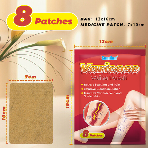 Varicose Patch For External Use 8 Tablets/bag 1