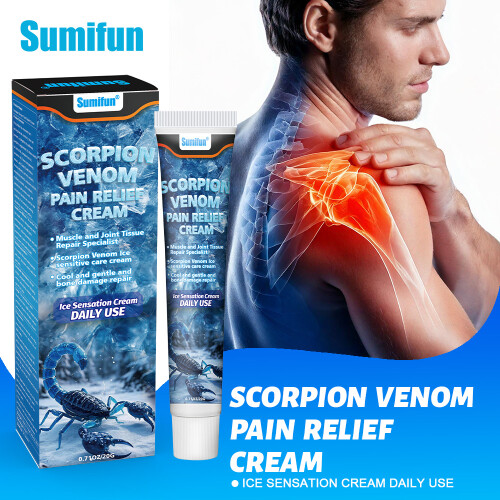 Gips Koude Massage Crème Schorpioengif IJs Verzorgende Crème 1