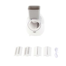Coupe-légumes multifonction, rechargeable, sans fil, électrique, rouleau, râpe à légumes, hachoir, accessoire de cuisine