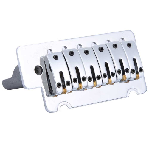 Chrome 6-String Tremolo Bridge Set for Guitars 2
