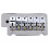 Chrome 6-String Tremolo Bridge Set for Guitars 9