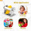 Stainless Steel Polymer Clay Roller Machine Set Includes Clay Presser Machine for DIY Craft Project 3