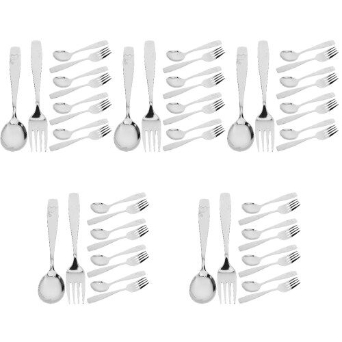 25Sets Kleinkinder Löffel Gabel Set Aus Robustem 1