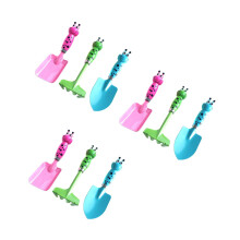 3Sets Kids Gardening Set Lovely Cartoon Tools for Outdoor Planting Fun