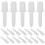 60Pcs White ABS Spring Loaded Shutter Repair Pins for Home Blinds 1