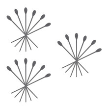 9Paren Zwart Multifunctionele Silicone Roerlepel En Eetstokjes Set