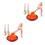 6Pcs Polished Shell Spoons Comfortable Grip Home Kitchen Essentials 1