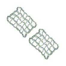 2Pcs Multi Cotton Rope Hammock Net for Hamster Climbing and Play