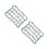 2Pcs Multi Cotton Rope Hammock Net for Hamster Climbing and Play 1