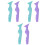 6Pcs Makeup Stencils Silicone Eyeliner Eyebrow Aid Multi-Function Tool 2