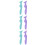6Pcs Makeup Stencils Silicone Eyeliner Eyebrow Aid Multi-Function Tool 7
