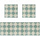5Pcs Green Tiny Floor Sheets Decorative Props for Mini House Playsets 1